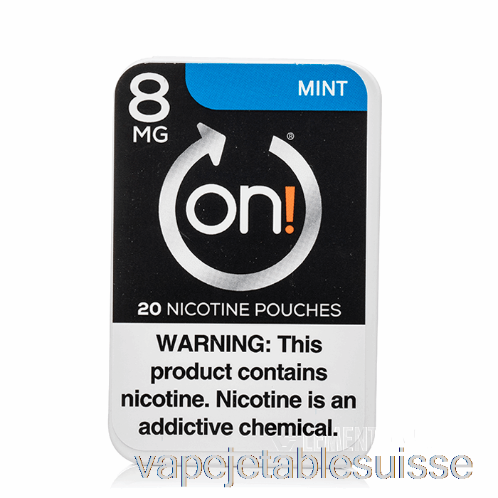 Vape Suisse, C'est Parti ! Sachets De Nicotine - Menthe 8mg